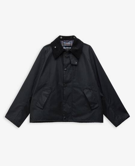 Modified Transport Waxed Jacket Black