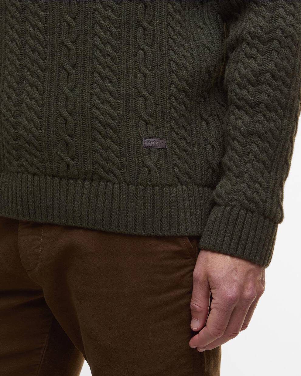 Lowfen Cable-Knit Jumper