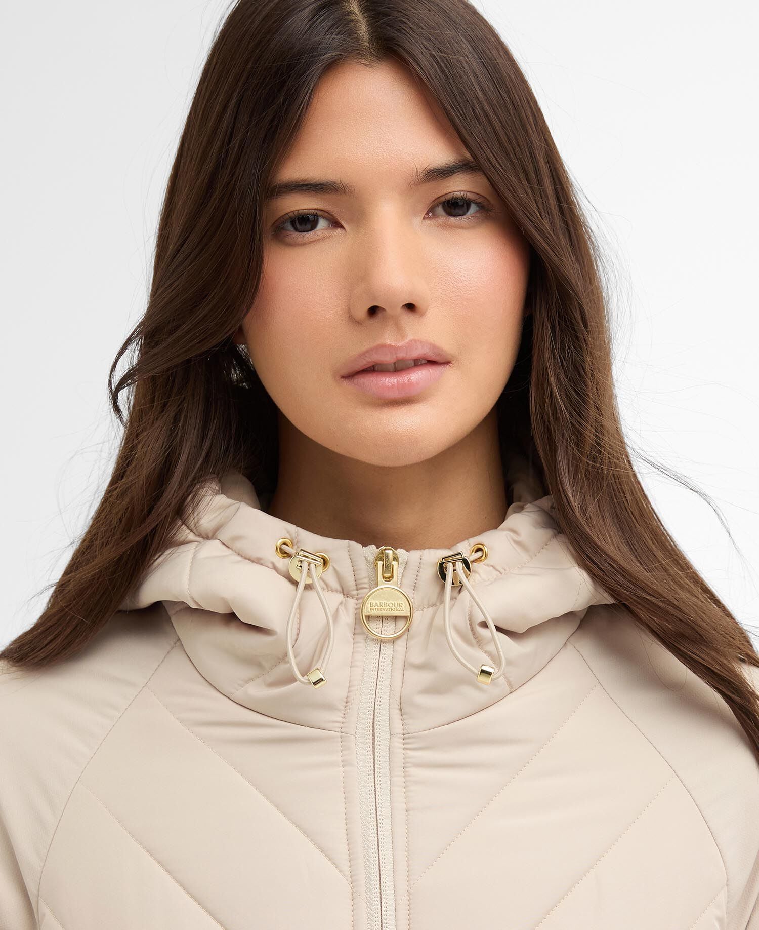 Dakota Quilted Sweatshirt Cement