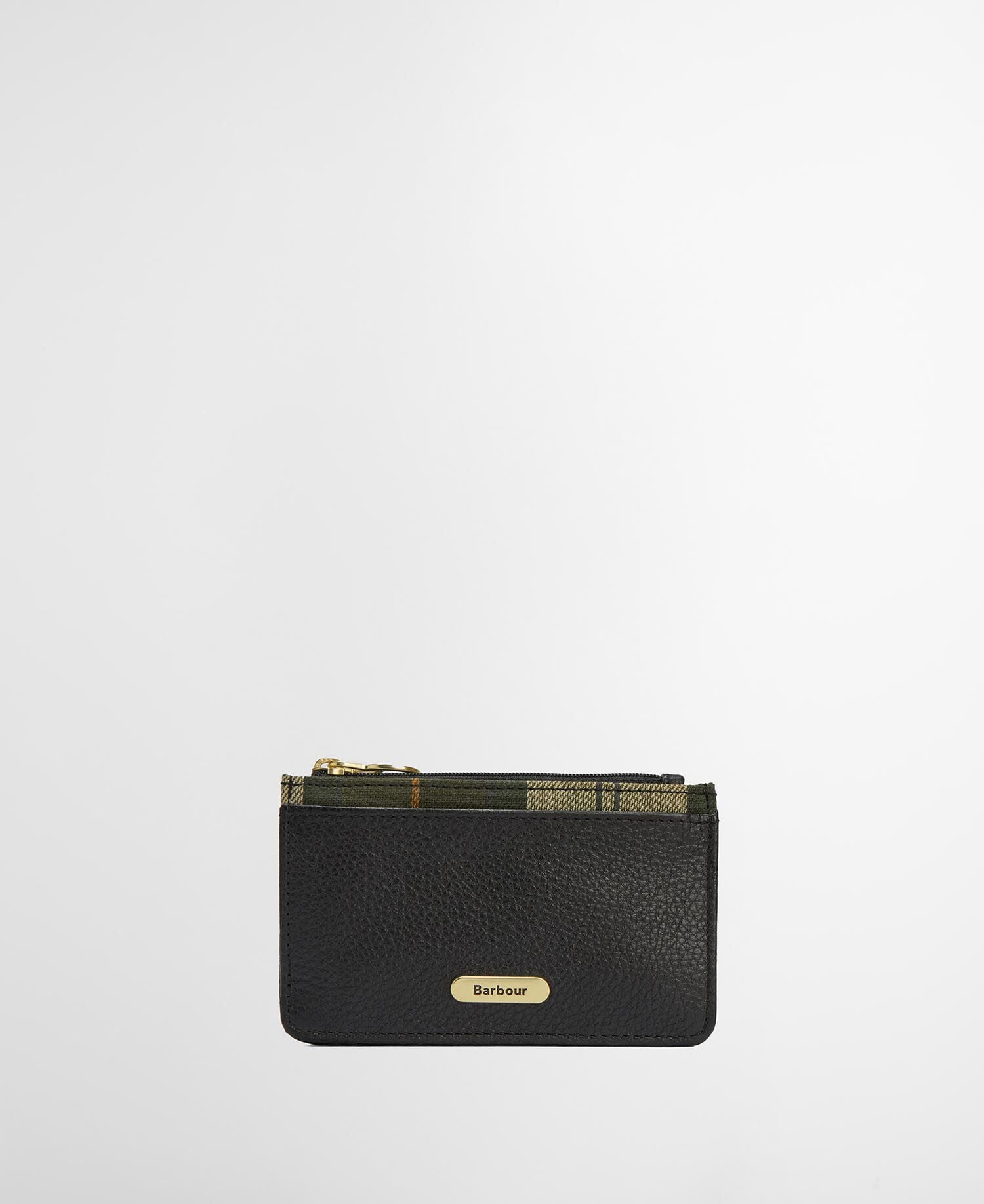 Alder Leather Card Holder Black/Ancient