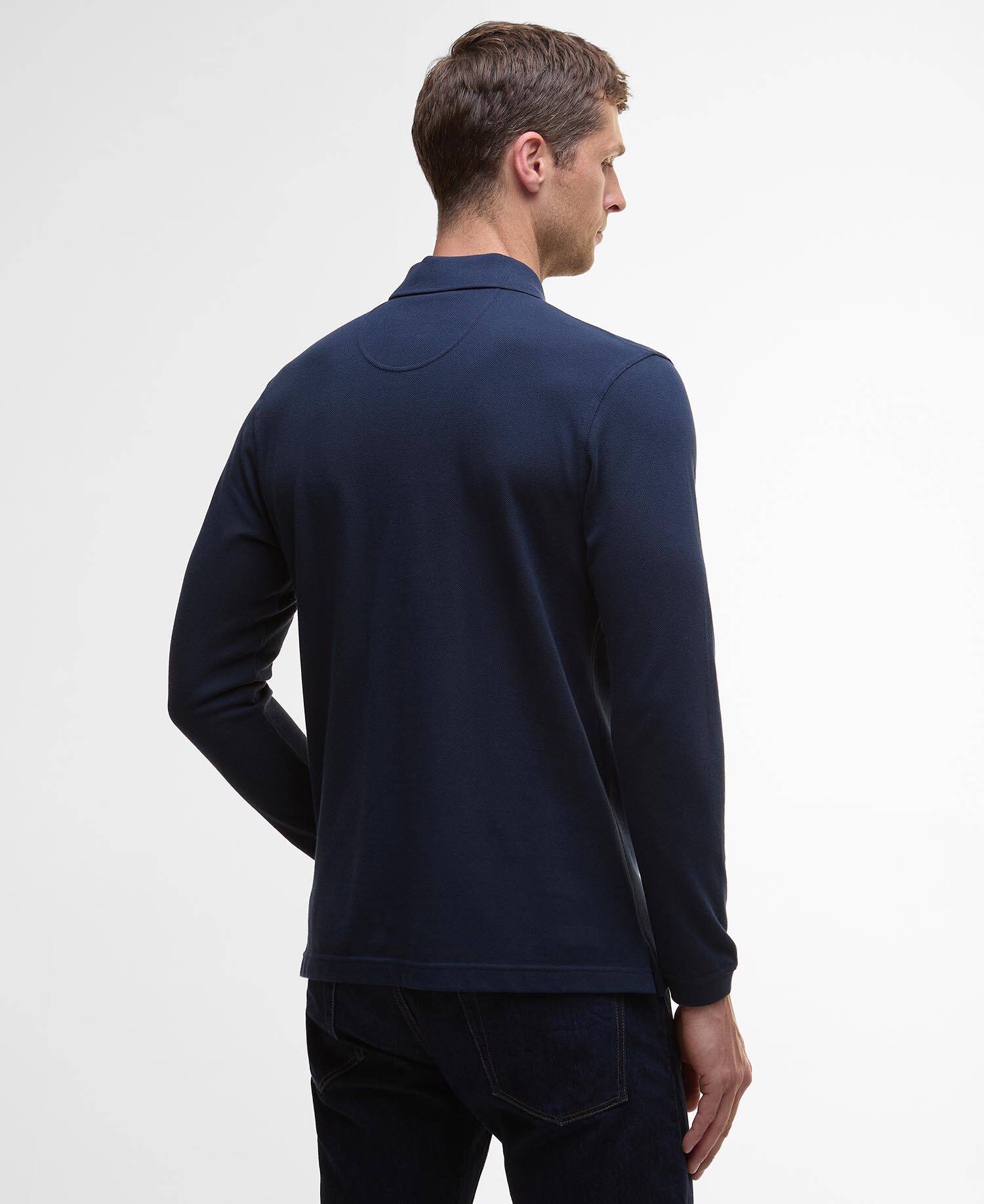 Essential Long-Sleeved Polo Shirt image number 2