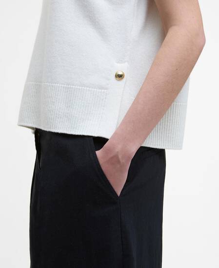 Strickweste Lana Off White