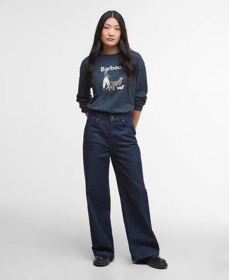 Woodhouse Long-Sleeved T-Shirt Navy