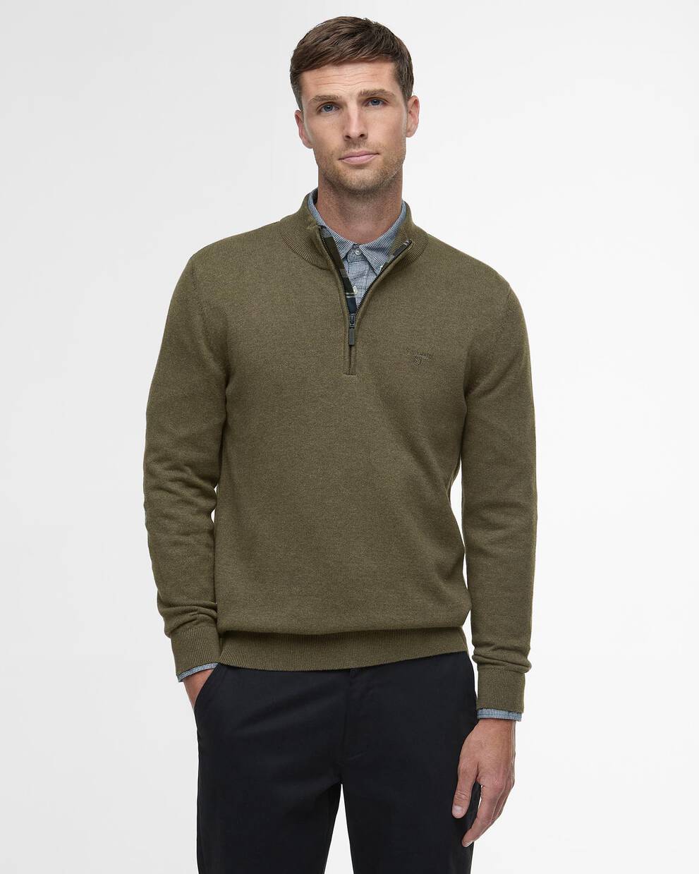 Maglione con zip corta Avoch