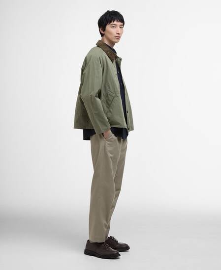 Transporter Oversized Casual Jacket Fern