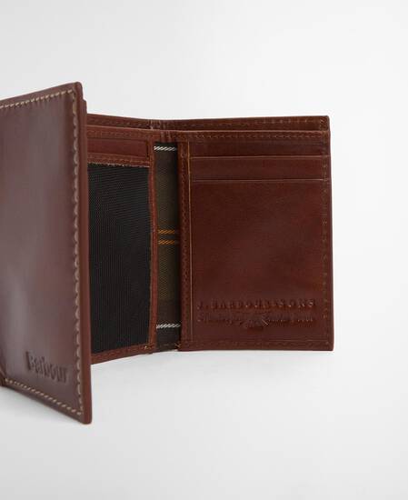 Bywell Leather Bifold Wallet Heritage Brown