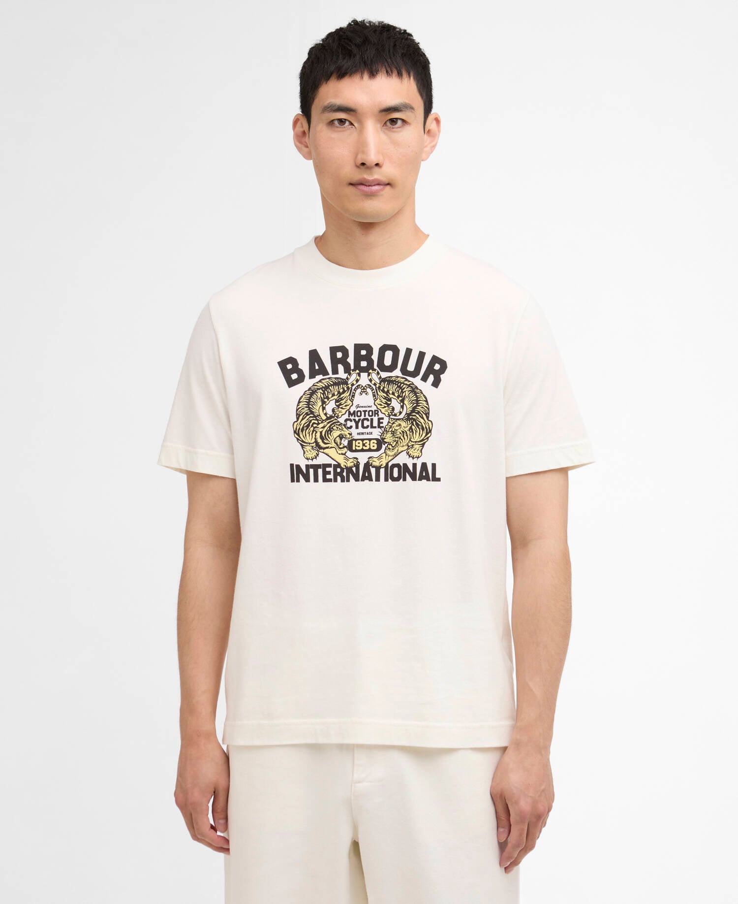 T-shirt con stampa Talisman Whisper White image number 0