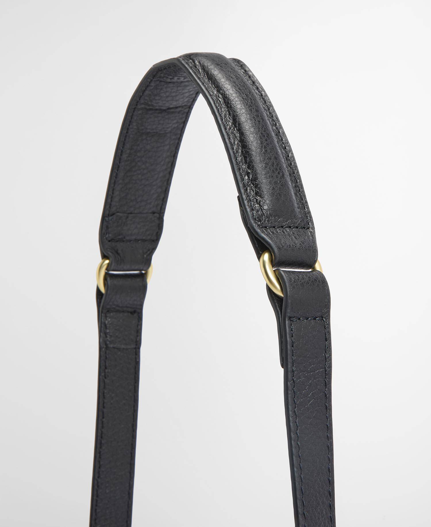 Borsa a tracolla con motivo tartan Rosa image number 5