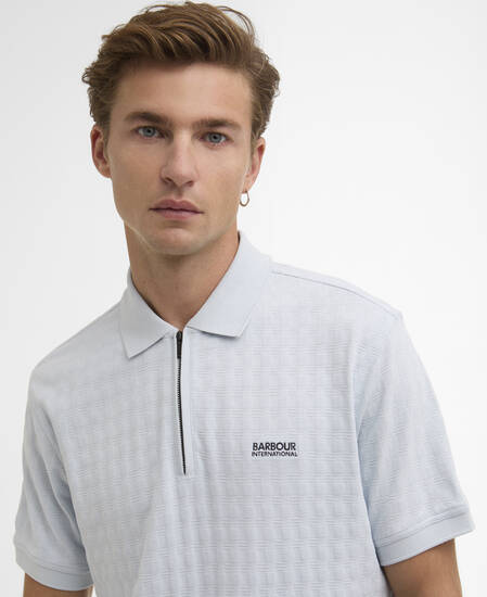 Langston Polo Shirt Skywriting