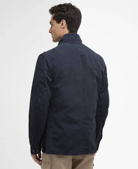 Giacca casual Duke tinta in capo Navy