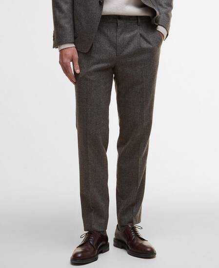 Pantaloni a quadri Kensington Brown