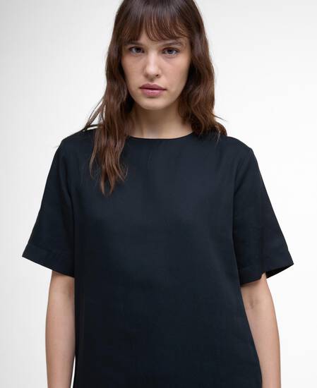 Clara T-Shirt Maxi Dress Black