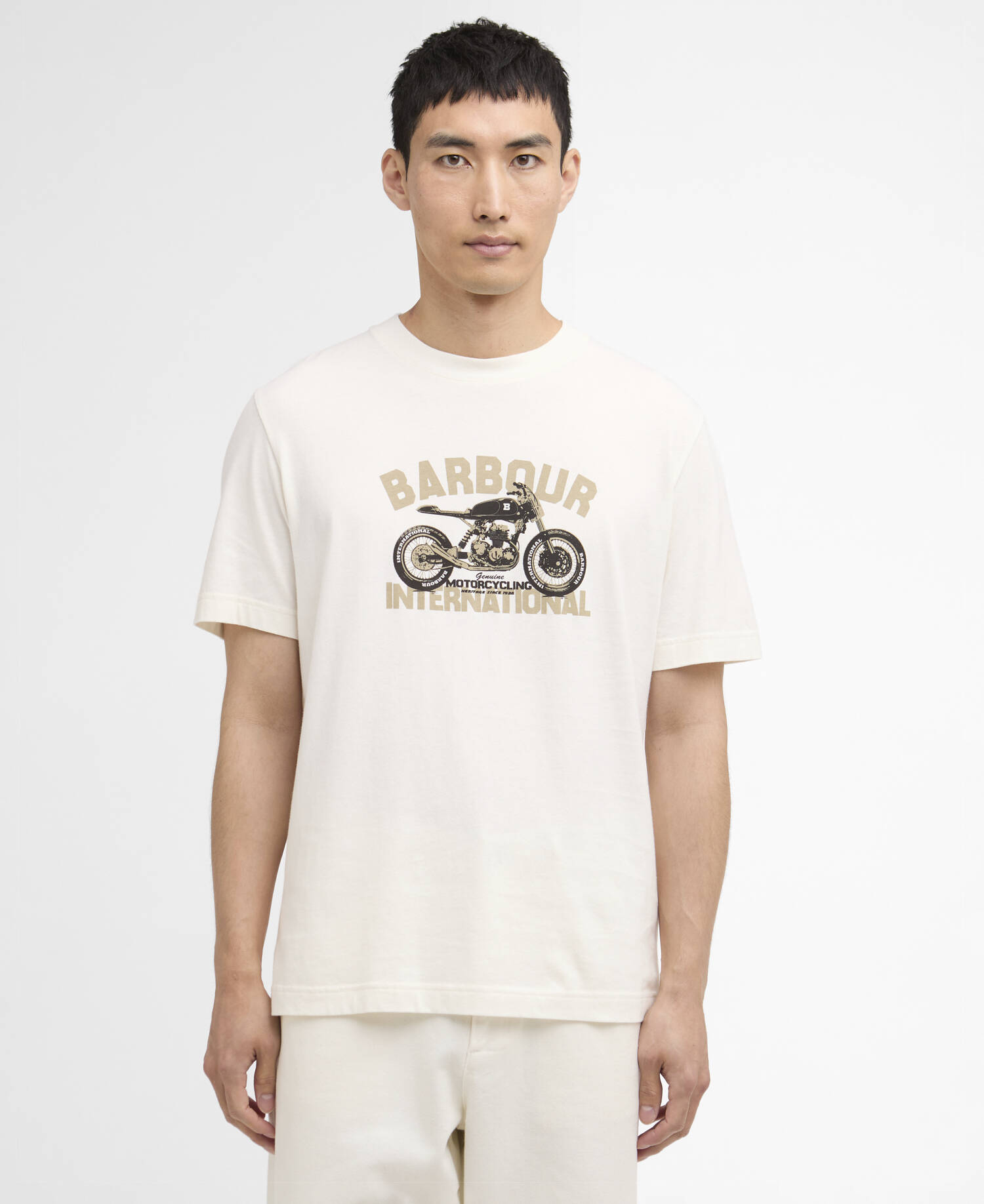 T-shirt con stampa Shifter Whisper White image number 0