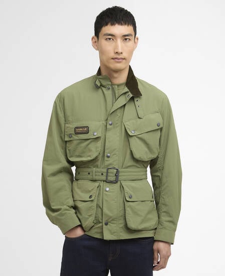 Contemporary A7 Showerproof Jacket Burnt Olive