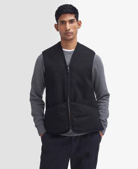 Warm Pile Zip-In Liner Classic Black