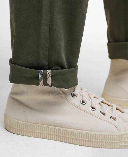 Comfort Stretch Tailored Trousers Olive