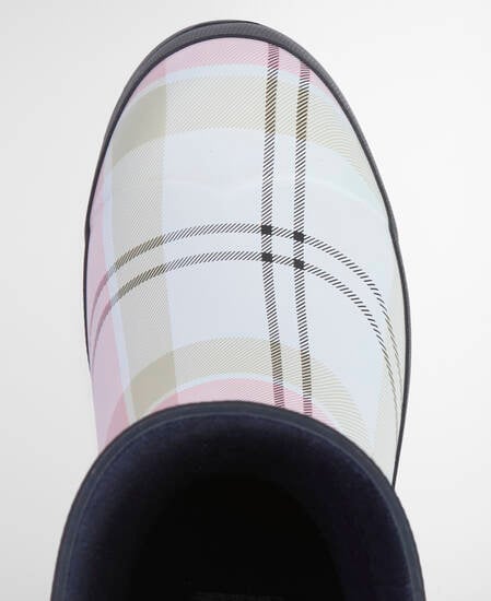 Banbury Wellington Boots Cherry Blossom Tartan