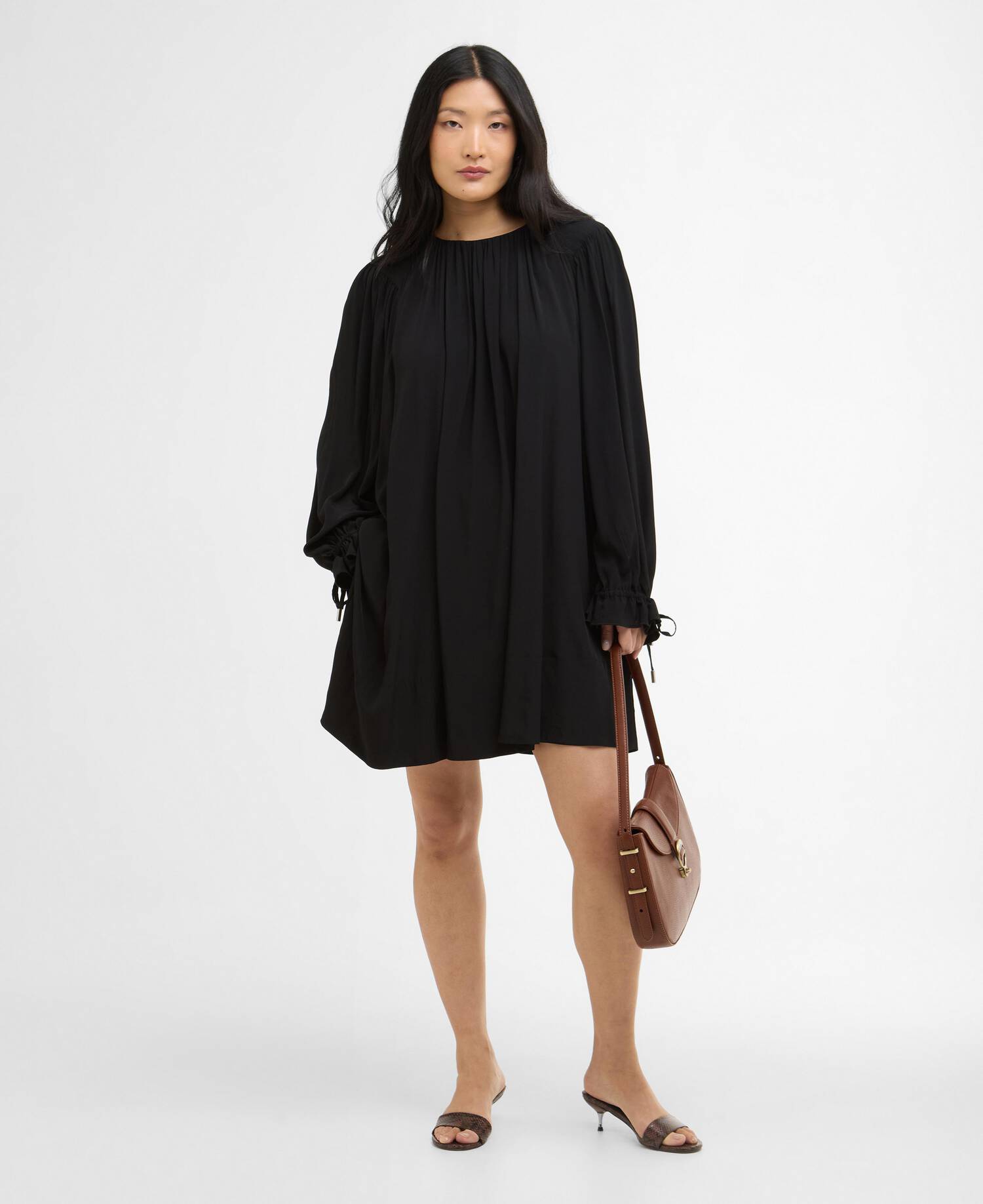 Marron Mini Dress Black image number 1