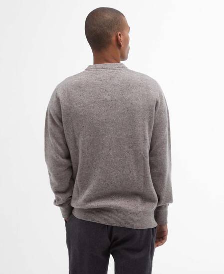 Tainsbury Crew Neck Jumper Stone