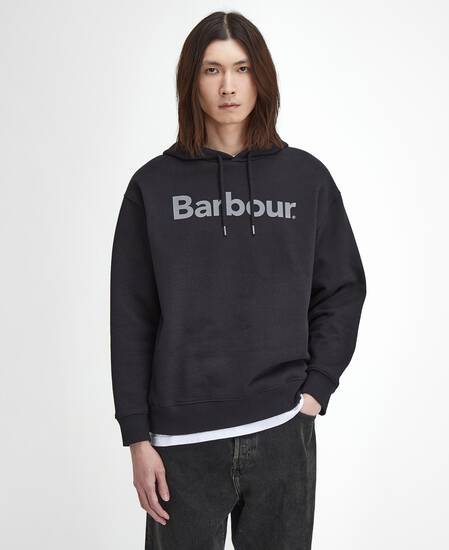 Brushed Nicholas Oversized Hoodie Classic Black