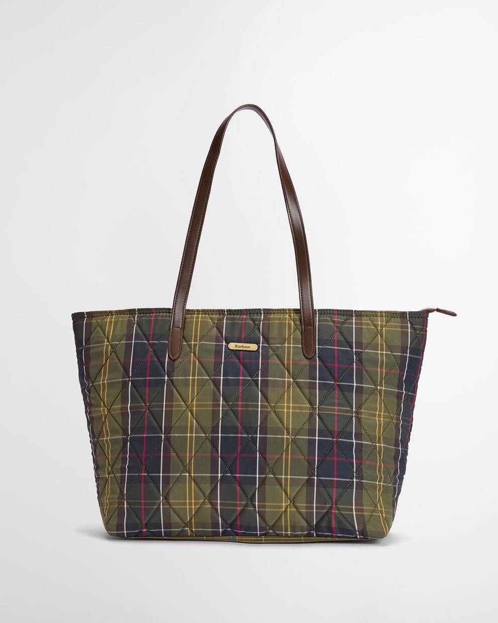 Wetherham Quilted Tartan Tote Bag