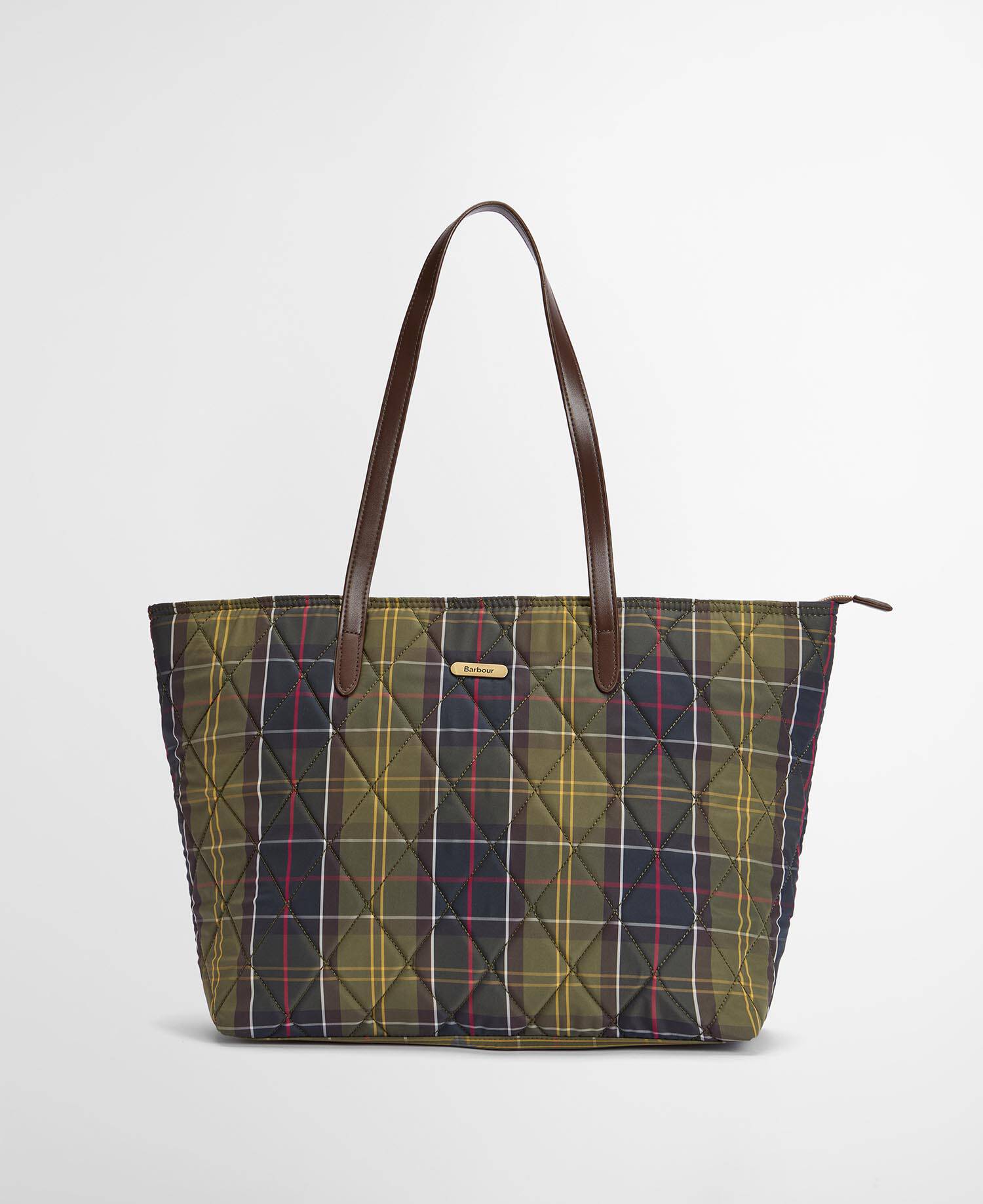 Wetherham Quilted Tartan Tote Bag image number 3
