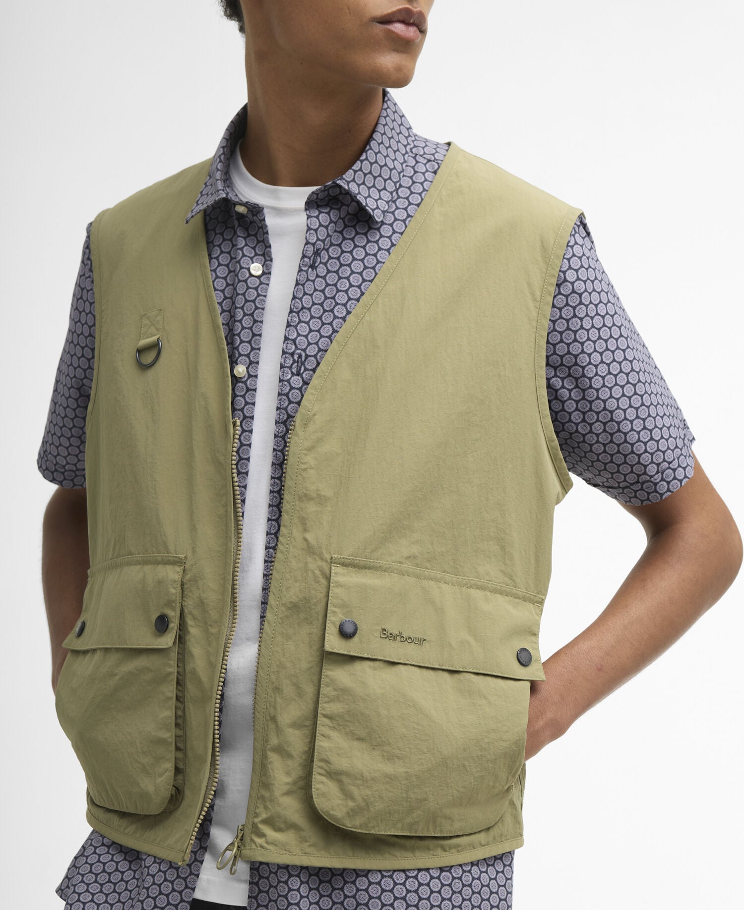Festival Gilet Bleached Olive