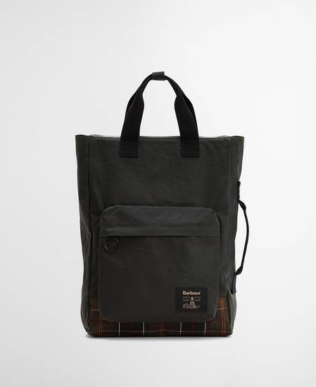 Zaino Field in tessuto cerato Sage/Classic
