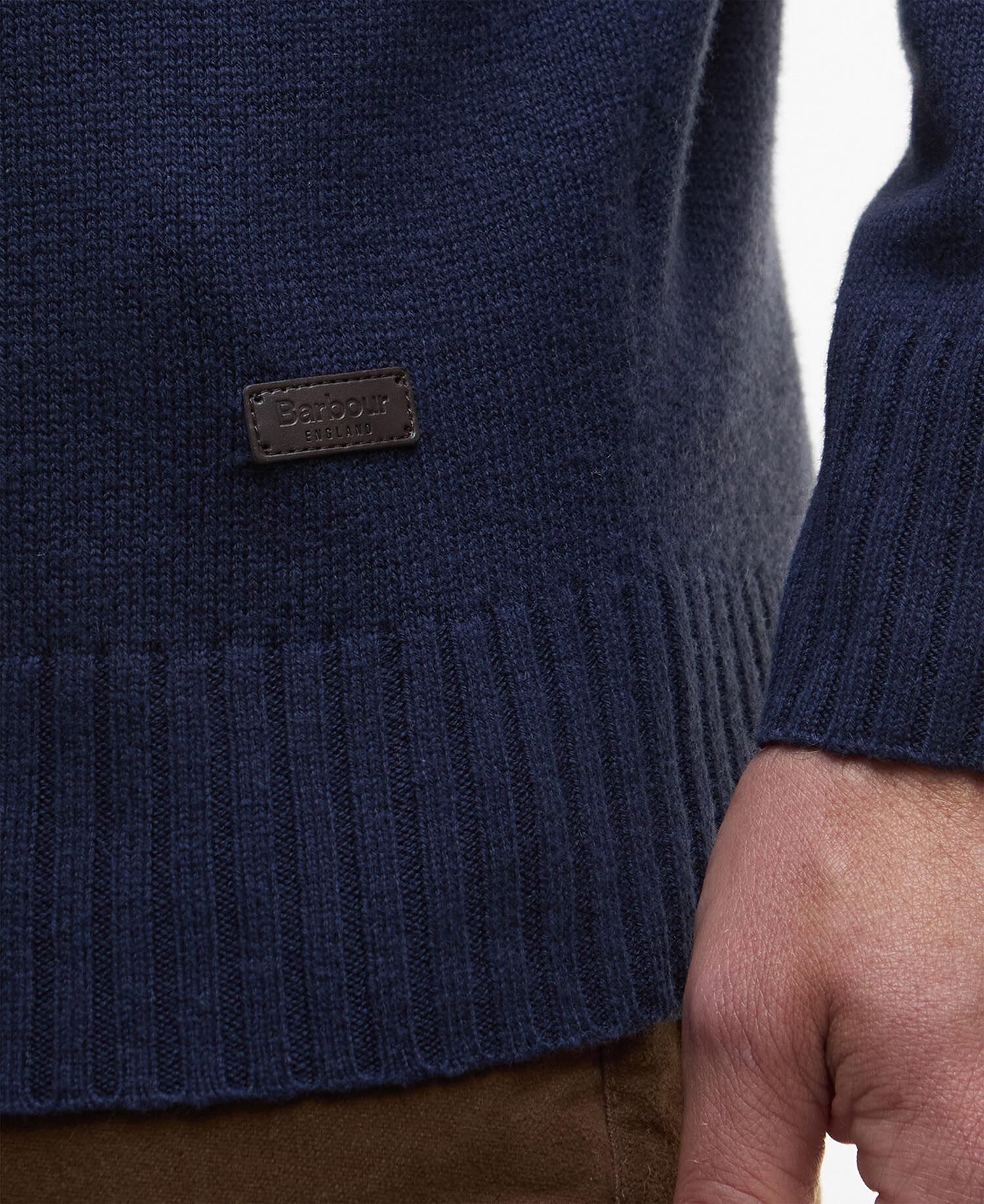 Kelson Quarter-Zip Jumper Navy