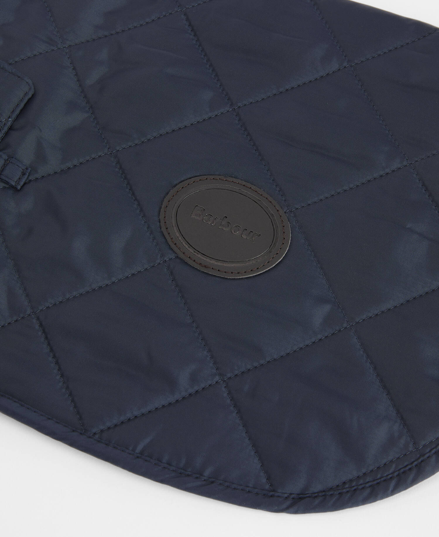 Quilted Dog Coat Dark Navy image number 4