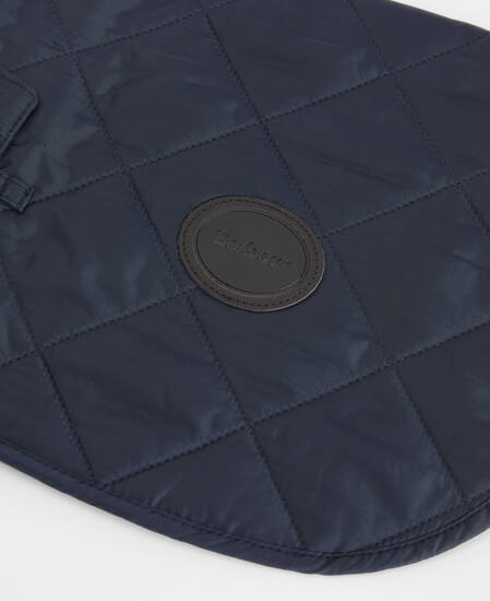 Hundemantel Quilted Dark Navy