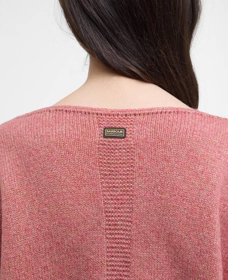 Pullover Juliana Boat-Neck Raspberry