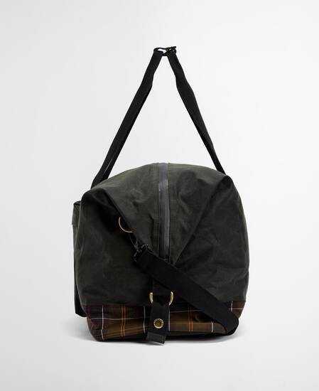Borsone da viaggio Field in tessuto cerato Sage/Classic