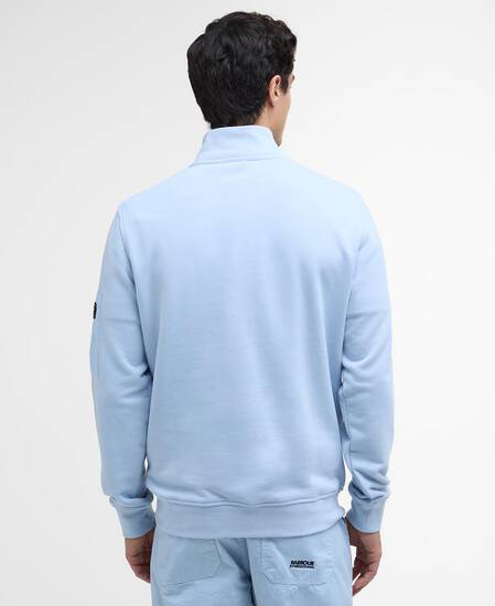 Ewan Half-Zip Sweatshirt Heritage Blue