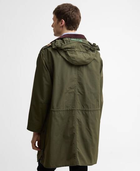 Paul Smith Loves Barbour Casual Parka Fern
