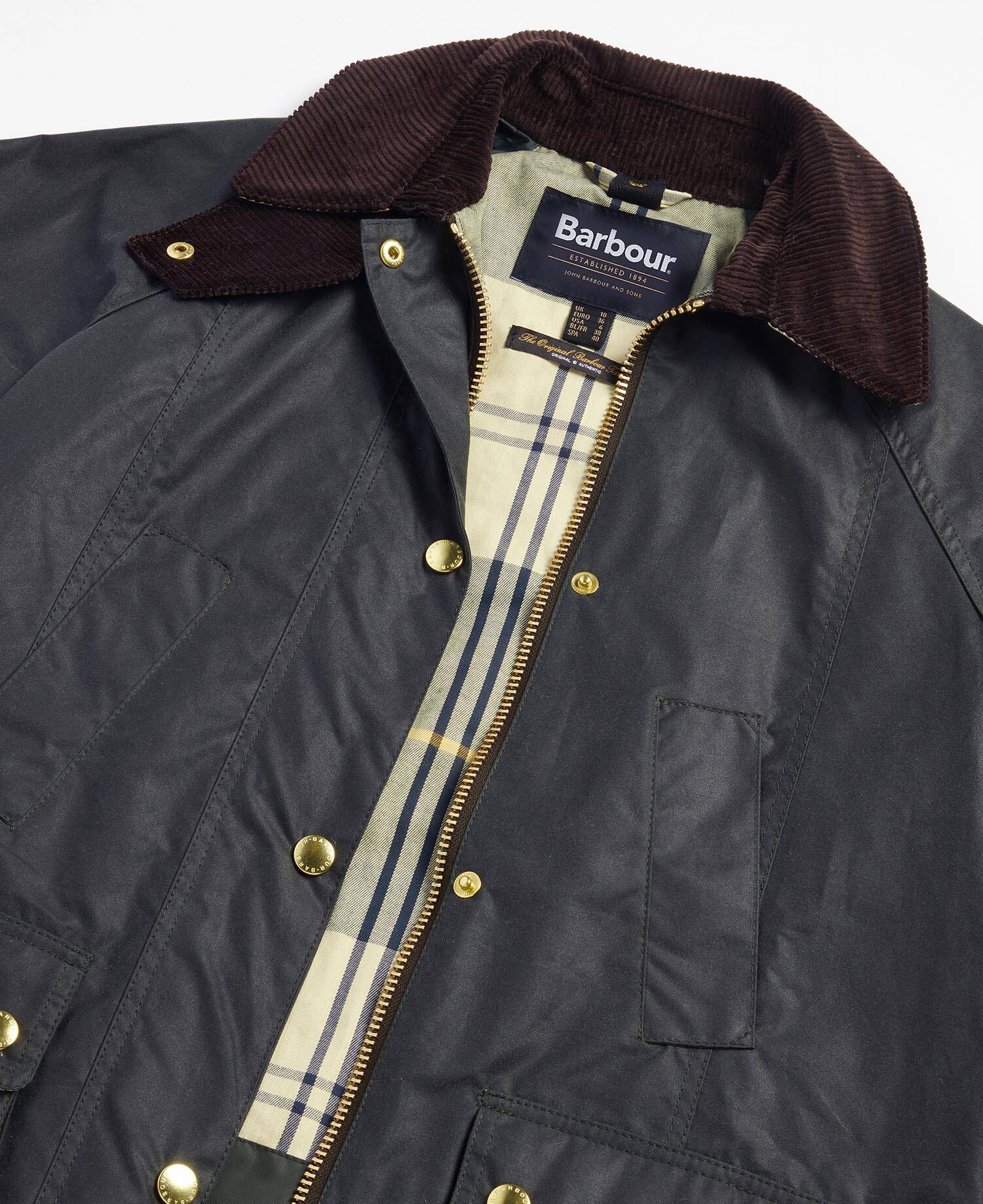 Modern Beadnell Waxed Jacket image number 8