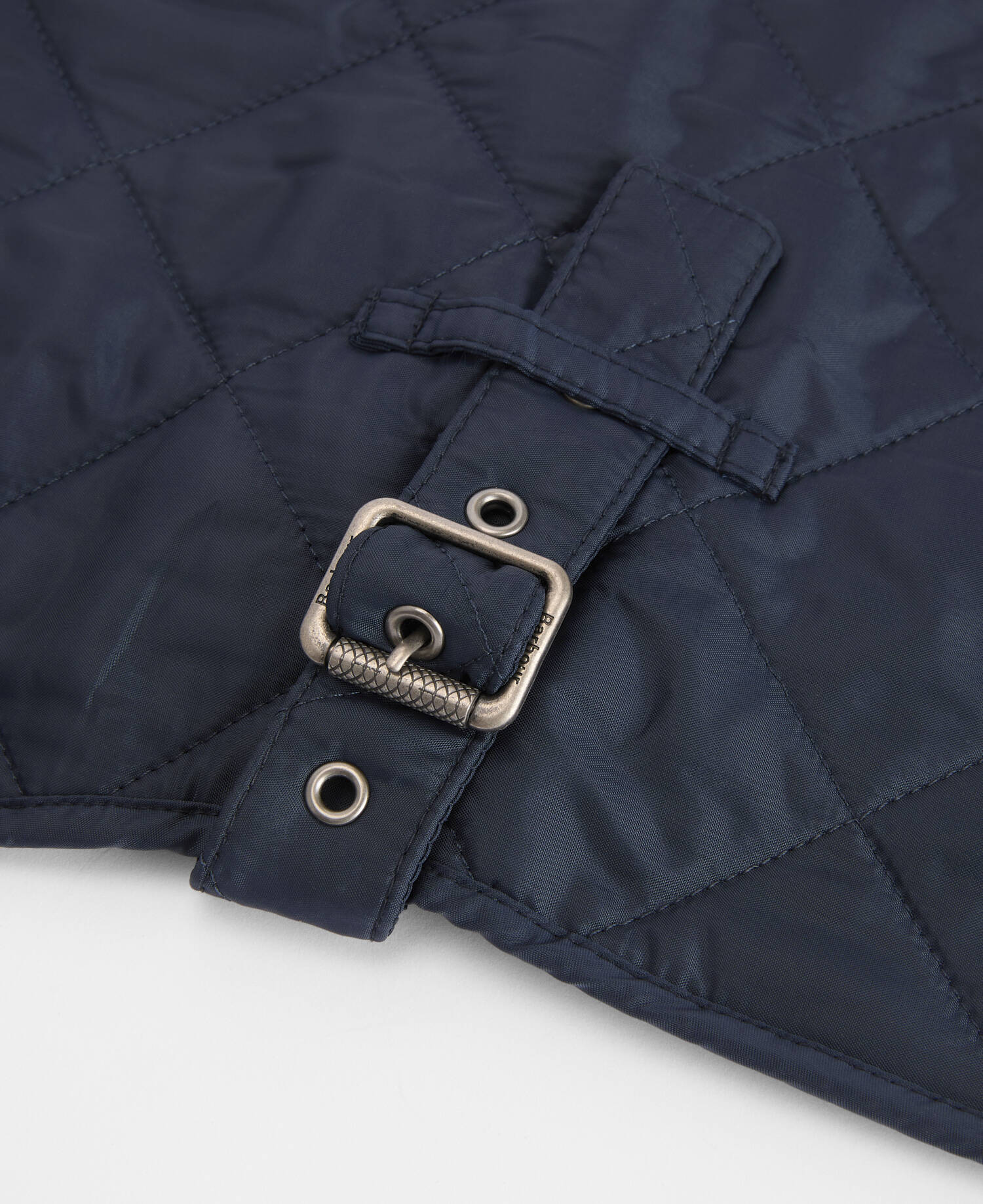 Quilted Dog Coat Dark Navy image number 5