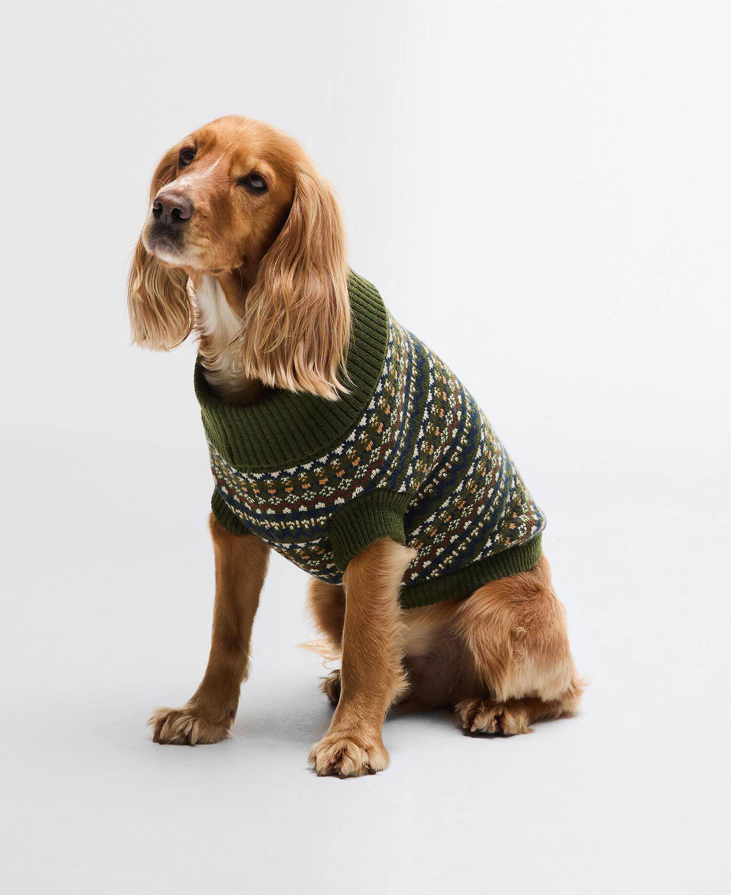 Marlow Fair Isle Dog Jumper image number 0