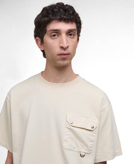 T-Shirt Leazes Oversized Ecru