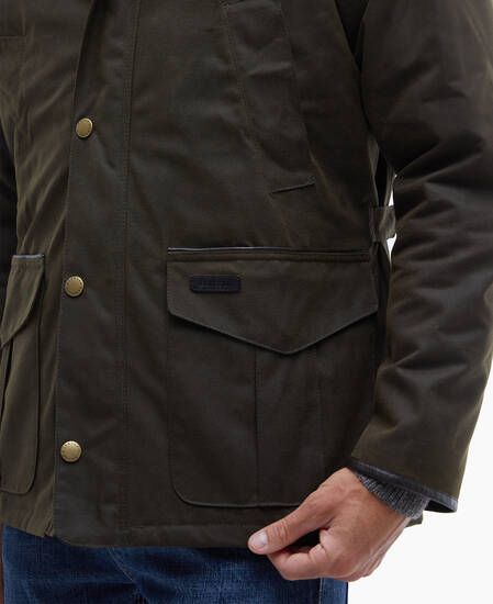 Stratford Waxed Jacket Olive