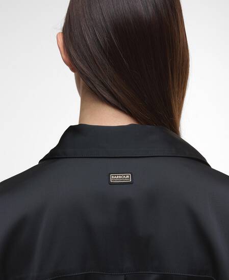 Hemd Saskia Satin Black
