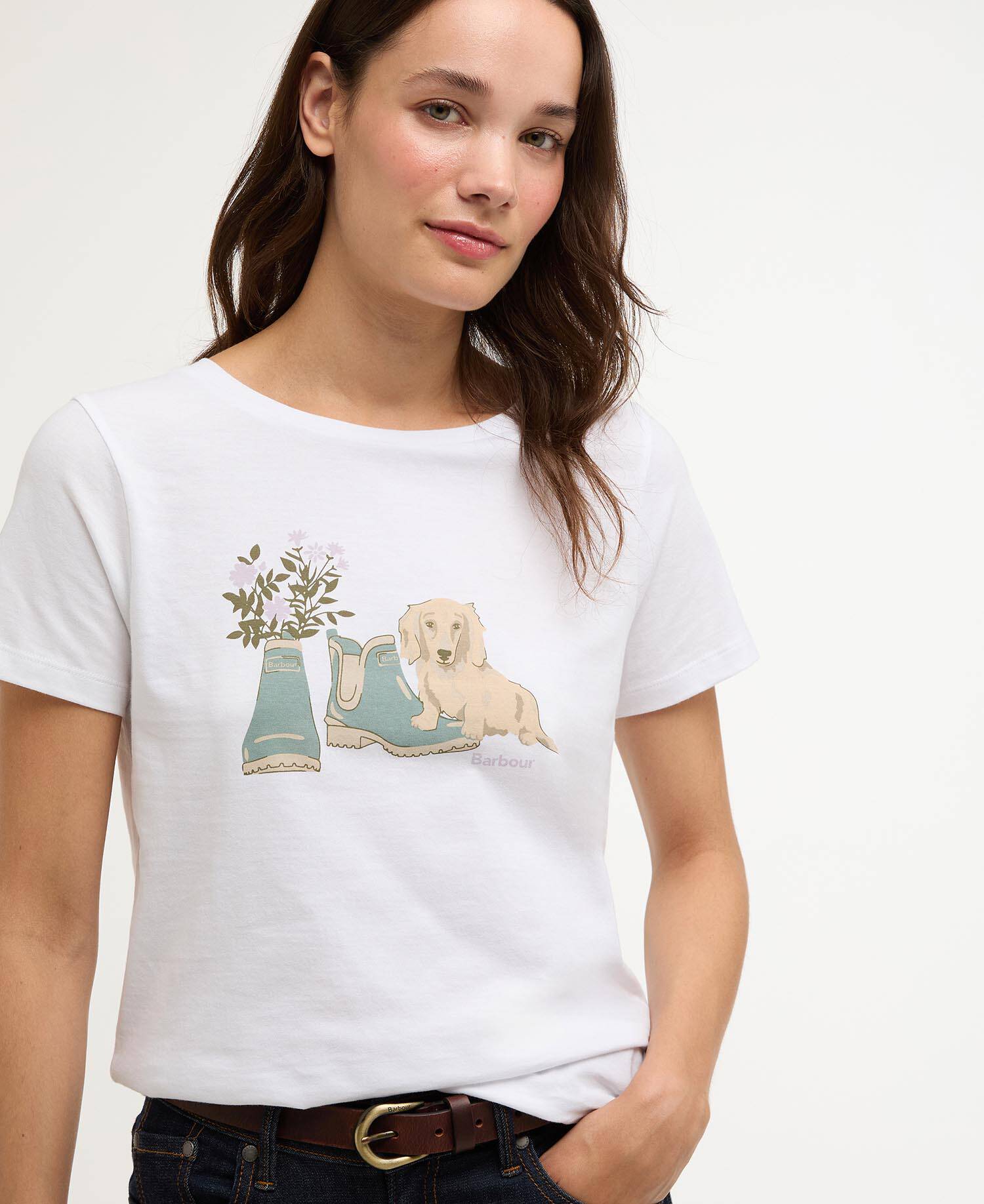 T-Shirt Brambles White image number 3