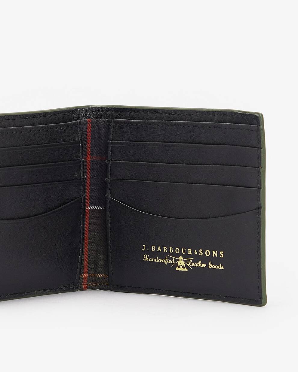 Grain Leather Billfold Wallet