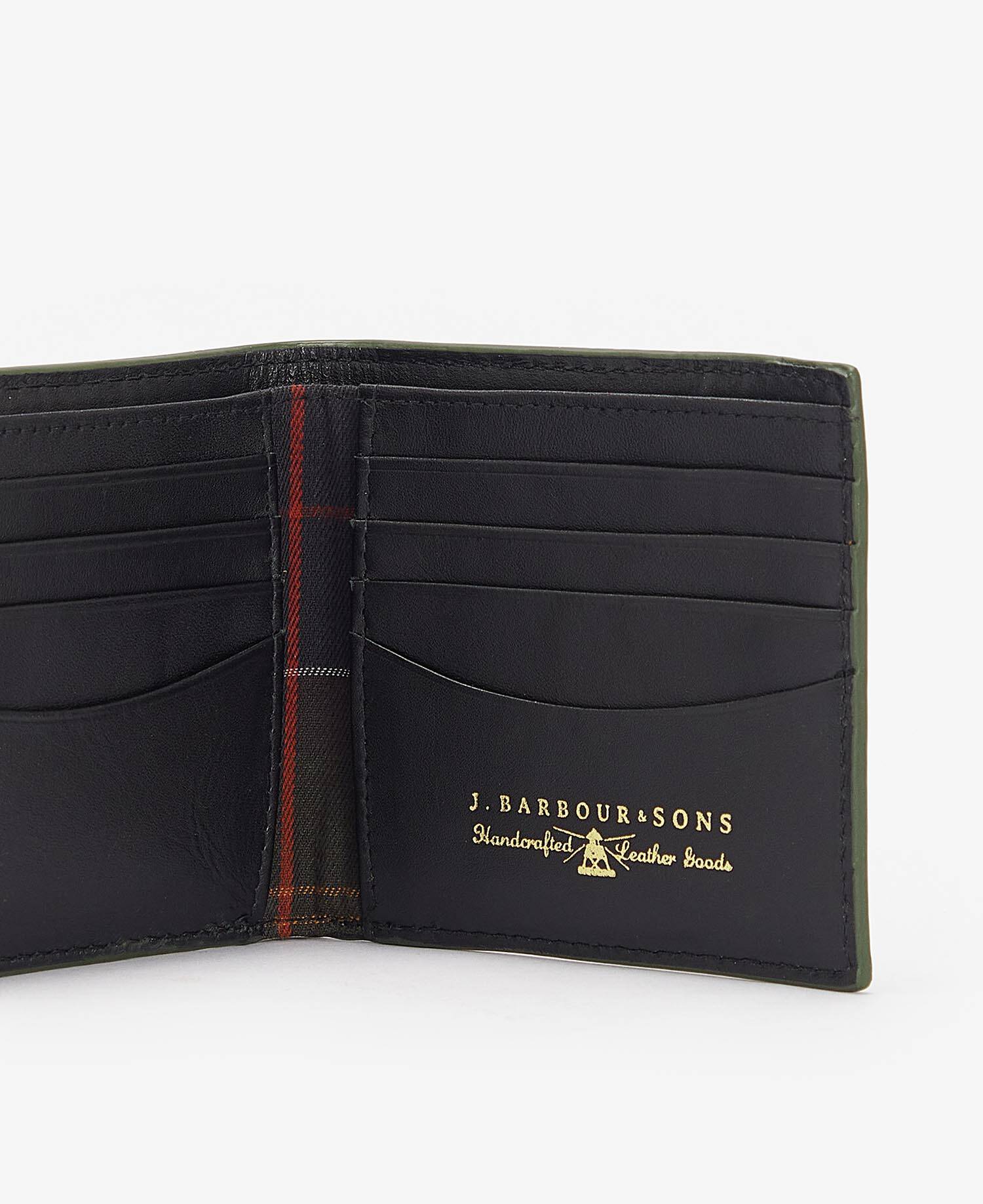 Grain Leather Billfold Wallet image number 3