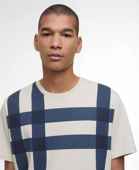 Kaine Tartan T-Shirt Mist