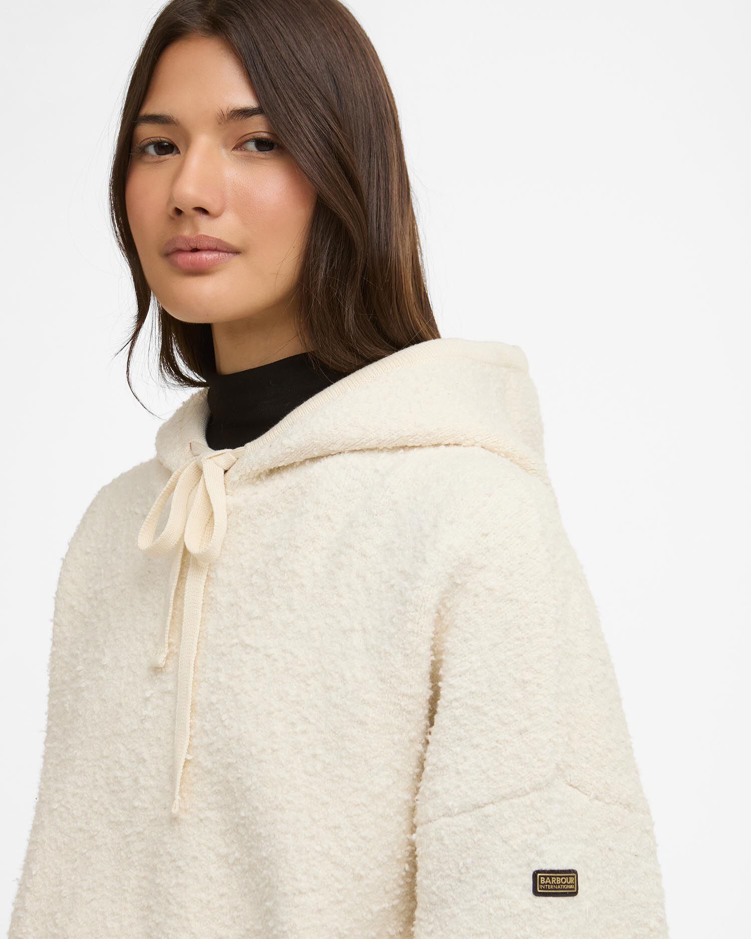 Katya Knitted Hoodie Cloud