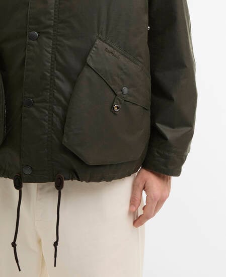 Modified Endurance Waxed Jacket Archive Olive