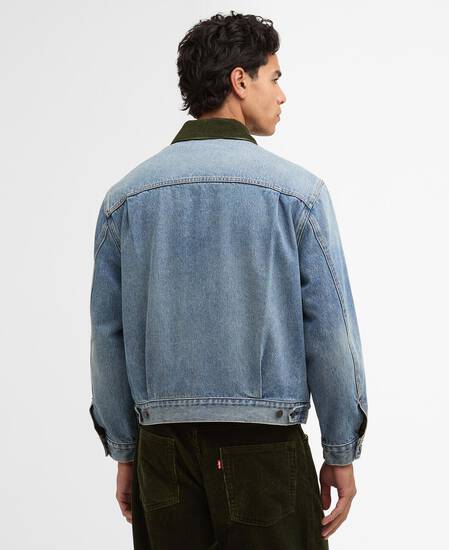 Barbour x Levi's Type II Denim Jacket Vintage Washed