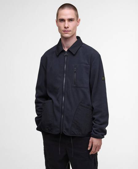 Albby Microfleece Overshirt Dark Navy