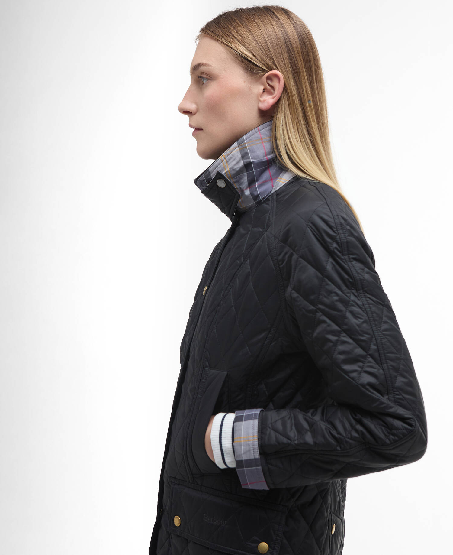 Summer Beadnell Quilted Jacket Classic Black image number 4